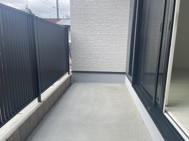 中川区　戸建　/プレジール八神のバルコニー