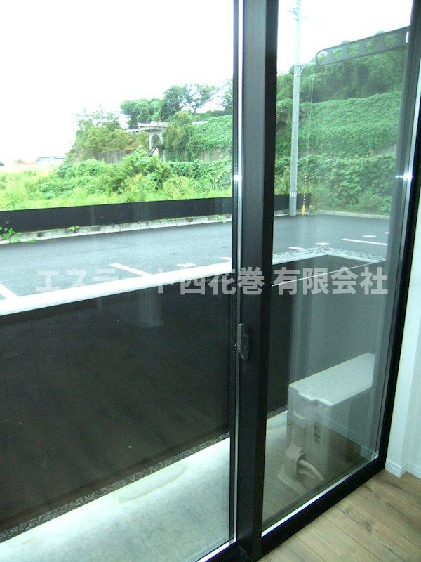 プリモⅡのバルコニー