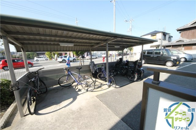 ディアコートKのその他共用部分|駐輪場があります