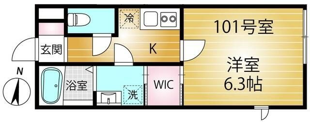 【間取り】 | ラヴィハウス下高井戸