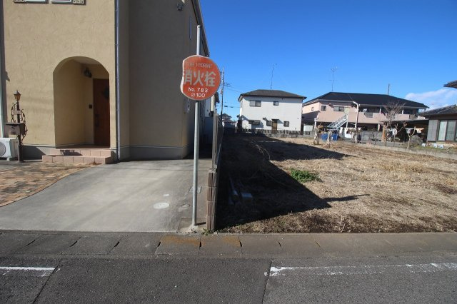 結城市結城の外観|南側との境界部分（2025年1月撮影）