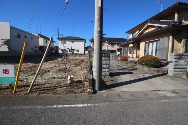 結城市結城の外観|北側との境界部分（2025年1月撮影）