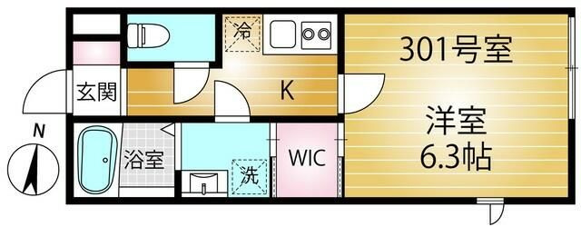 【間取り】 | ラヴィハウス下高井戸
