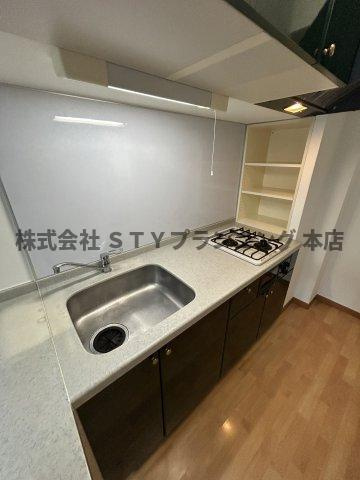 仲介手数料０円！フォルクランド那古野のキッチン