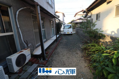 【駐車場】 | 宇部市五十目山町（51坪）2階建 | 縦列駐車3台可能。