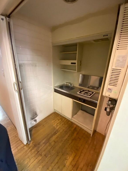 大阪市中央区東心斎橋１丁目の店舗事務所のキッチン