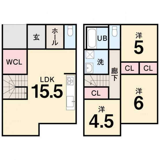 【間取り】 | 高知市一ツ橋町２丁目／５号地