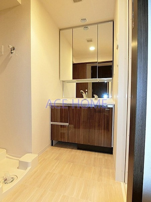 【洗面所】 | プレサンス新町ウィズ　ジョイ