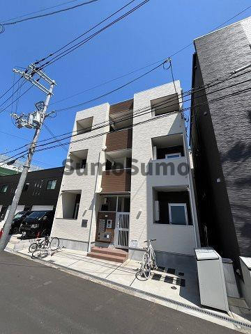 大阪市西淀川区姫島４丁目のアパートの外観|きれいな外観です