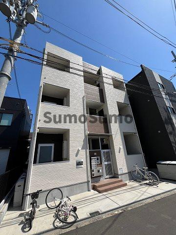 大阪市西淀川区姫島４丁目のアパートの外観|外観もきれいです