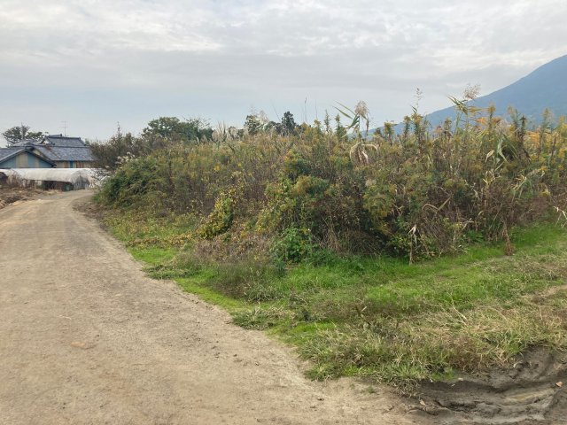 つくば市神郡売地の前面道路含む現地写真