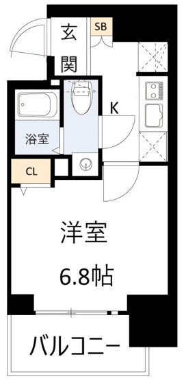 【間取り】 | エグゼ大阪城イースト