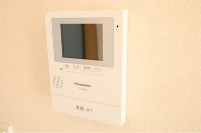 【セキュリティ】 | 長谷川ハイツ | モニター付きインターホンです
