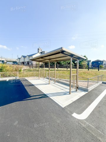 Augustaのその他共用部分|駐輪場に自転車も停められます♪