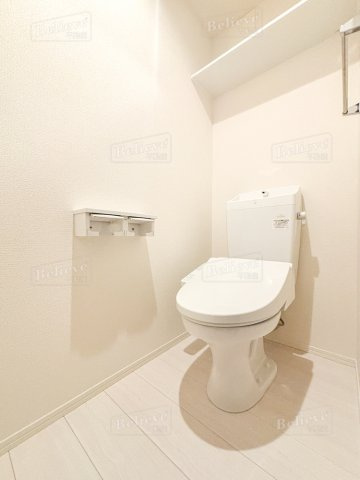 Augustaのトイレ|嬉しい温水洗浄便座付き♪