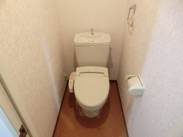 KDXレジデンス難波のトイレ|落ち着いた色調のトイレです