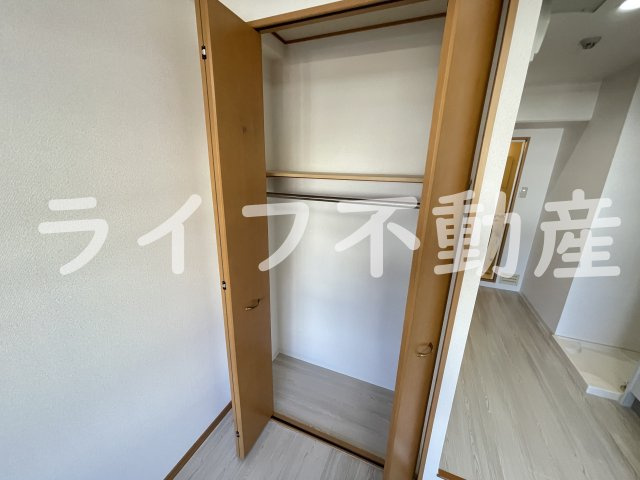 ブルグリンコート布施駅前の収納|専用の収納スペースです