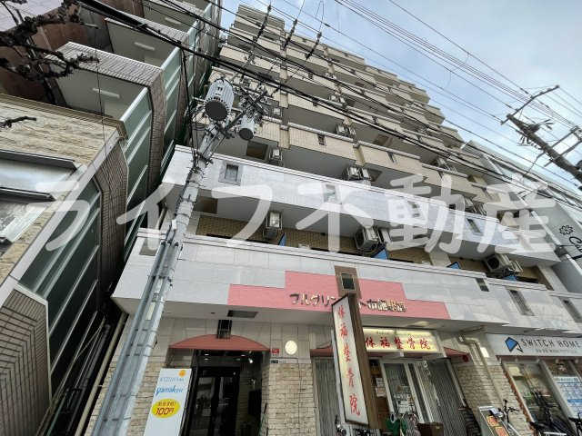 ブルグリンコート布施駅前の外観|建物外観を気になさる方へ、見た目の良い物件です