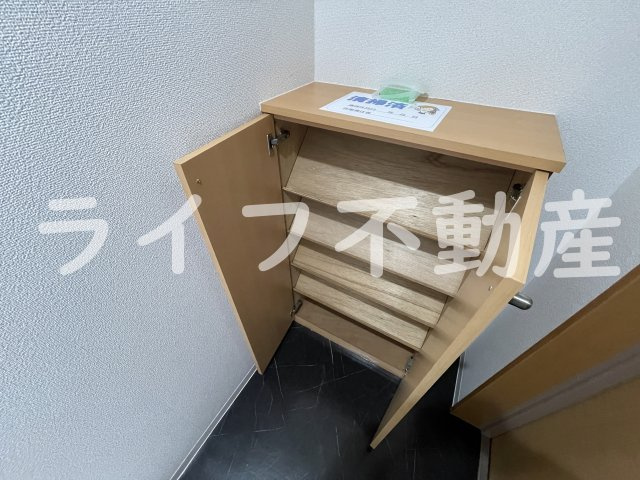 ブルグリンコート布施駅前の収納|たっぷりとした収納スペースです
