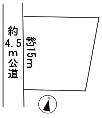 ６４１０５　岐阜市岩田東2丁目土地