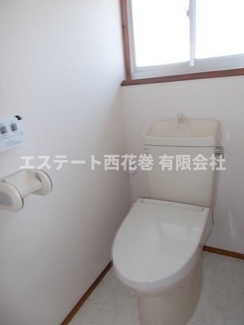 上小舟渡長屋のトイレ|洗浄機能付き暖房便座