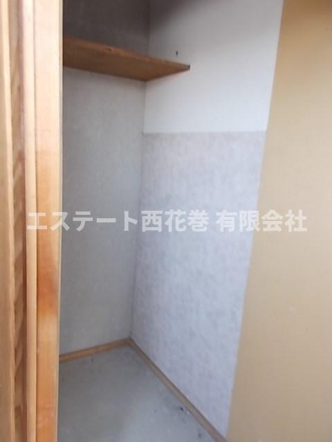 上小舟渡長屋の収納|外の納戸