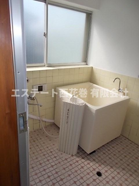 上小舟渡長屋の浴室|追焚風呂