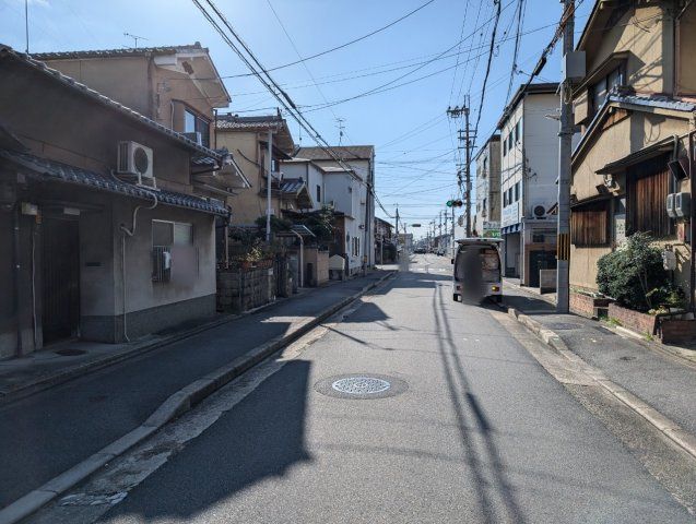上鳥羽南唐戸町の前面道路含む現地写真
