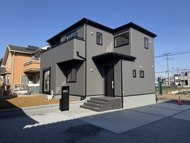 リーブルガーデン．S　本庄小島３丁目　の外観|１号棟現地外観（2025年02月02日）撮影