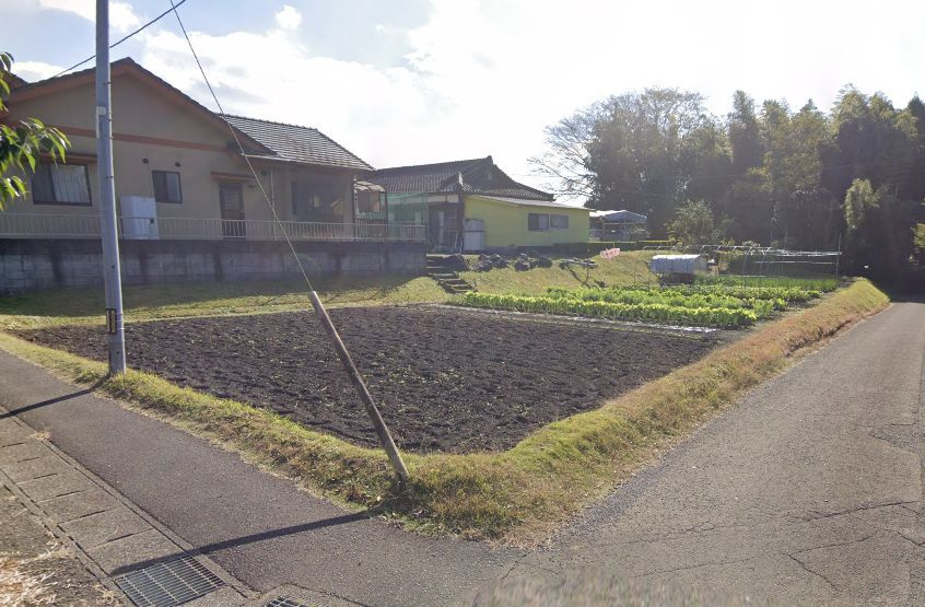 都城市蓑原町の売地の外観