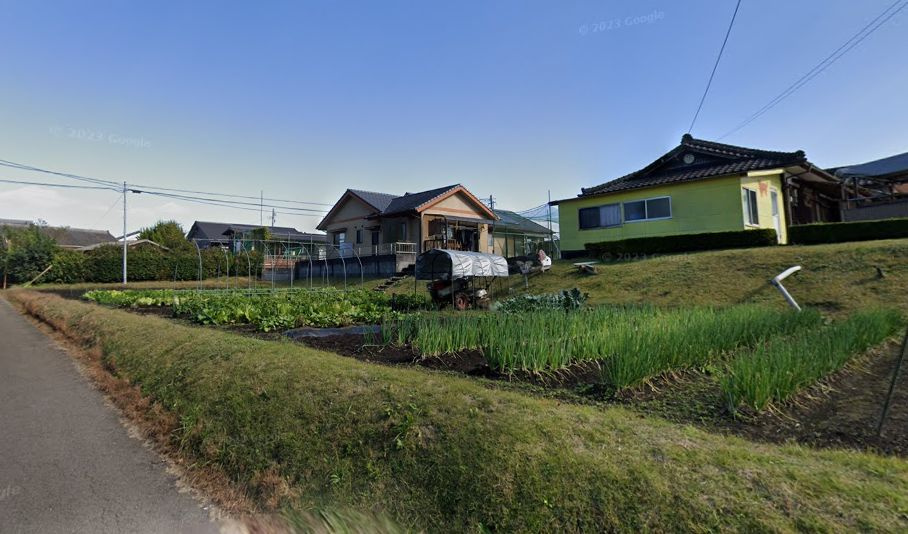 都城市蓑原町の売地の外観