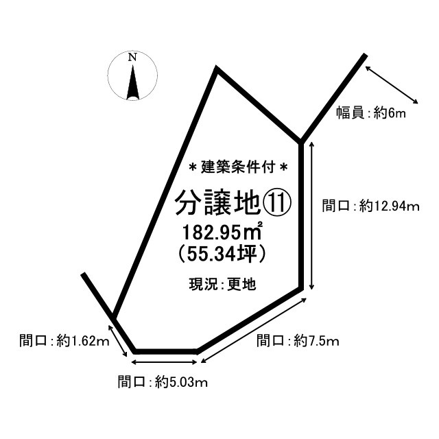 lifestyle garden みやなが11号地の土地図