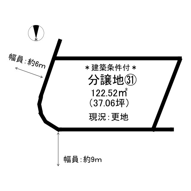 lifestyle garden みやなが31号地の土地図
