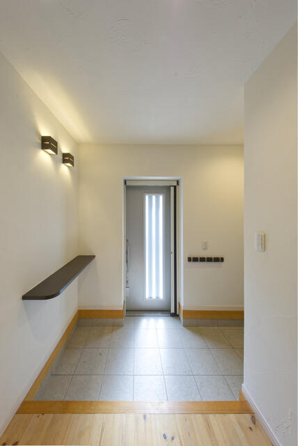 瑞江貸家の玄関