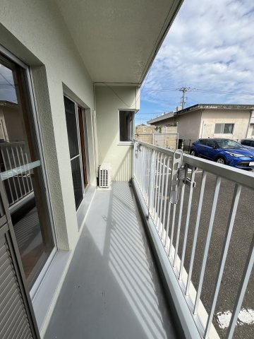 SｕｎーＲハイツのバルコニー