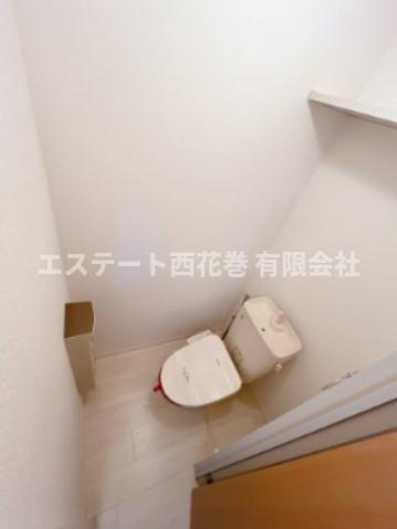 メゾン・グランディアAのトイレ|洗浄機能付き暖房便座