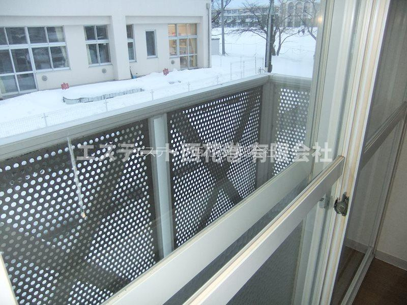 メイプル若葉のバルコニー