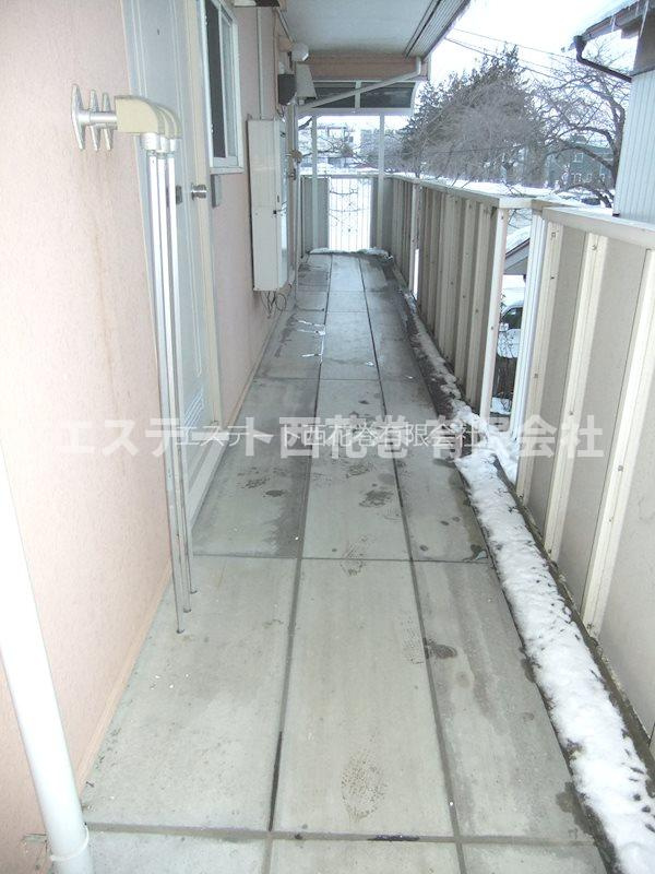 メイプル若葉のその他共用部分|２階共用通路