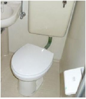 孝子ハイツのトイレ