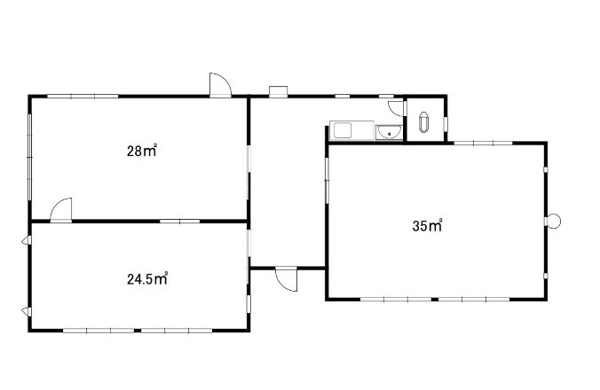 守山市吉身１丁目の店舗の間取り
