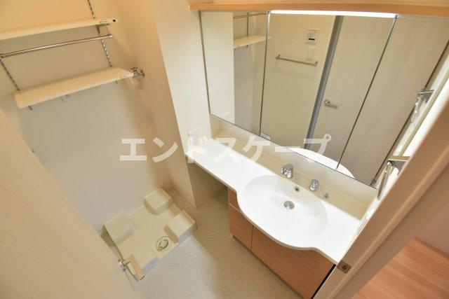 クレセールの洗面所|高崎、前橋エリアのお部屋探しはエンドスケープまで！お客様の理想お聞かせ下さい♪