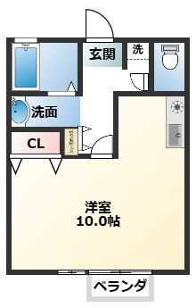 セジュールiの間取り