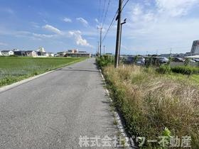 売土地 箕郷町上芝　秀和８区画の前面道路含む現地写真|前面道路含む現地写真です