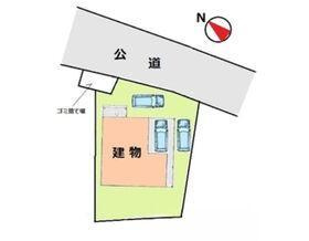 中古戸建　下里見町の区画図|☆彡開放的な立地です♪