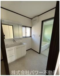 中古戸建　倉渕町川浦の独立洗面台|独立洗面化粧台付き