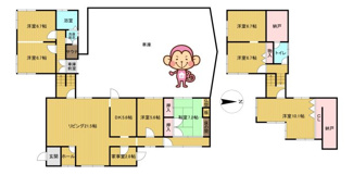 【間取り】 | 高槻市大字原　中古戸建