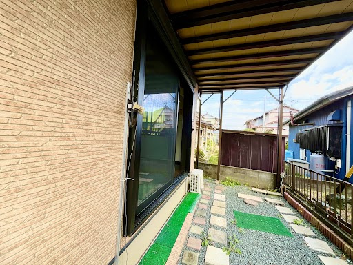 売中古戸建　葵西3丁目の外観|シャッター付き◎