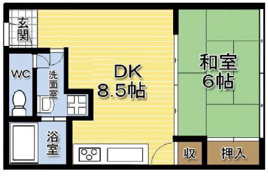 【間取り】 | ダイワ高井田ビル