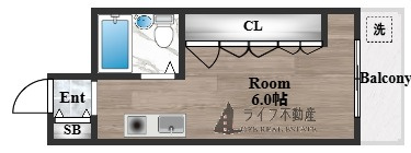 メゾン若江の間取り
