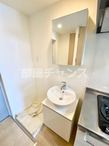 パルティール今池アネックスの独立洗面台